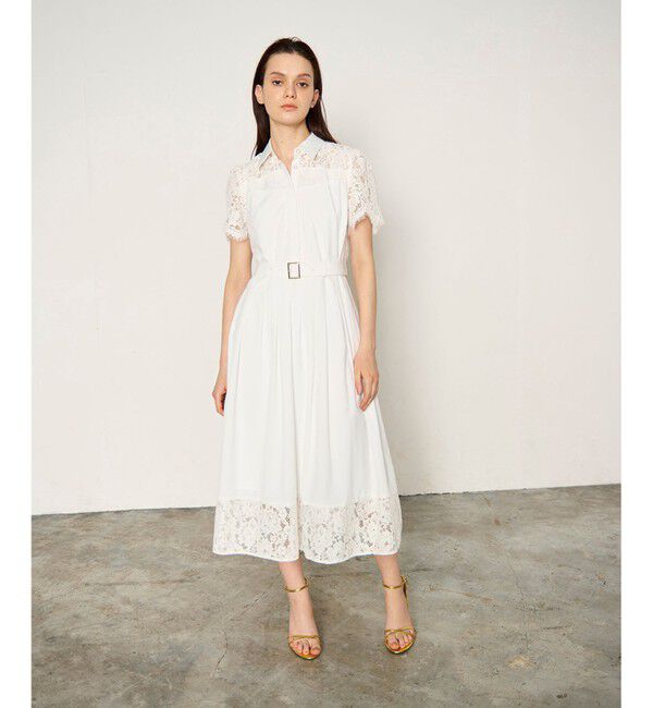 Diagram「レースコンビタフタワンピース」|ワンピース|