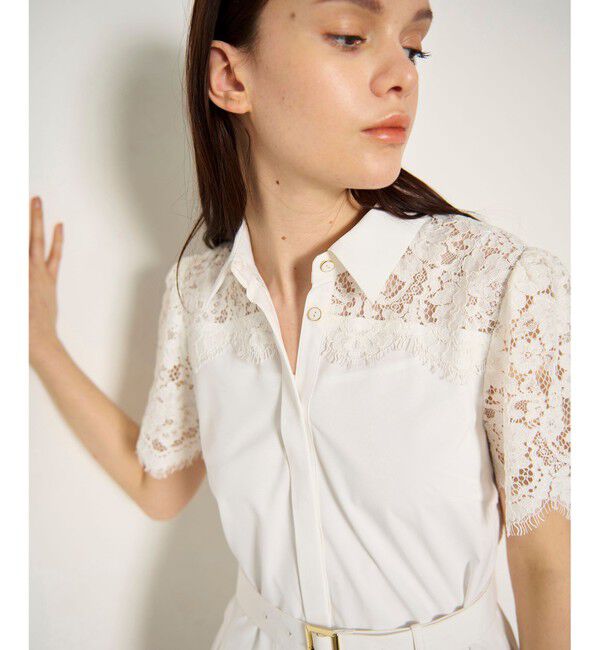 Diagram「レースコンビタフタワンピース」|ワンピース|