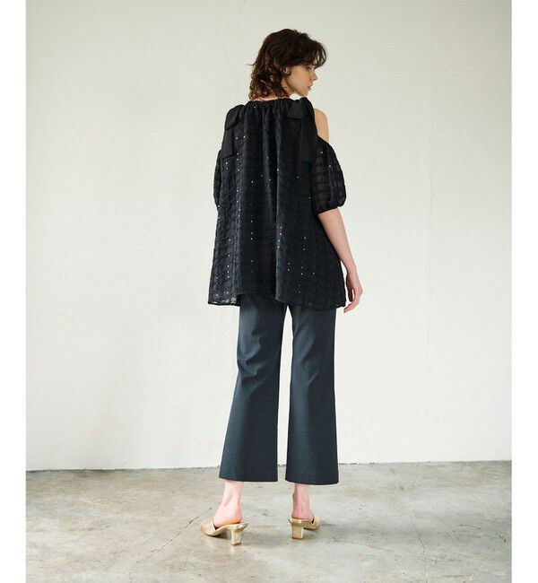 GRACE CONTINENTAL「チュールフリルフレアトップ」|その他|