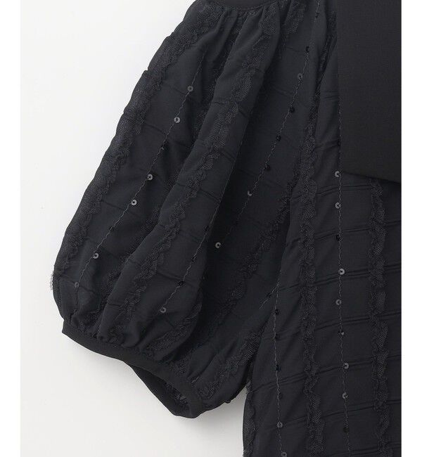 GRACE CONTINENTAL「チュールフリルフレアトップ」|その他|