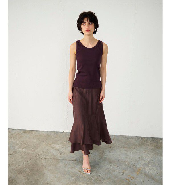 Diagram「イレギュラーヘムスカート」|スカート|ブラウン