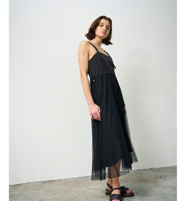 Grace Class「メッシュコンビキャミワンピース」|ワンピース|