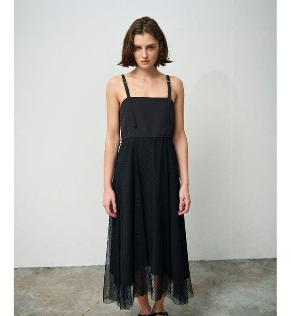 Grace Class「メッシュコンビキャミワンピース」|ワンピース|