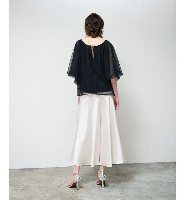 Grace Class「レイヤードチュールトップ」|Tシャツ・カットソー|