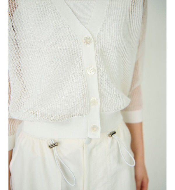 Diagram「メッシュニットカーディガン」|カーディガン|