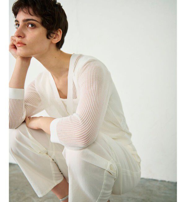 Diagram「メッシュニットカーディガン」|カーディガン|