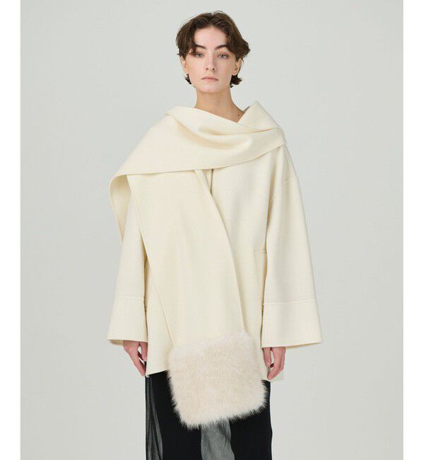 Diagram「フードストールリバーコート」|ポンチョ・ケープ|キナリ