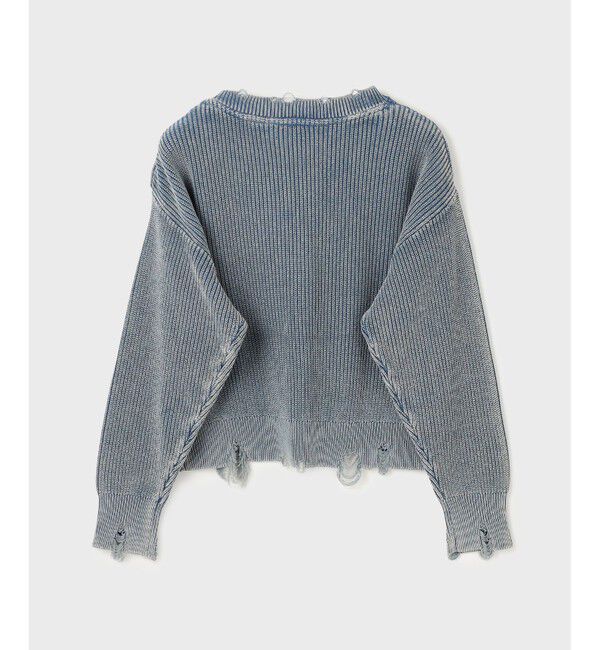  「ピグメントニットトップ」|ニット・セーター|