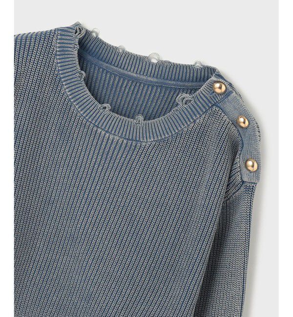  「ピグメントニットトップ」|ニット・セーター|