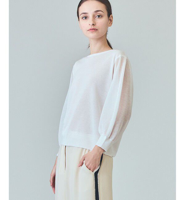  「ラメシアーニットトップ」|ニット・セーター|