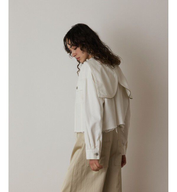 Diagram「フードジップデニムジャケット」|デニムジャケット|