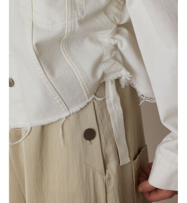 Diagram「フードジップデニムジャケット」|デニムジャケット|