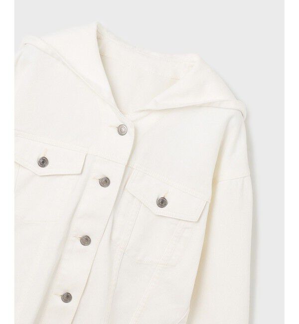 Diagram「フードジップデニムジャケット」|デニムジャケット|