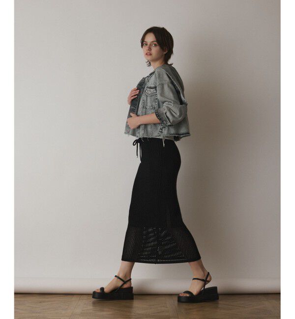 Diagram「フードジップデニムジャケット」|デニムジャケット|