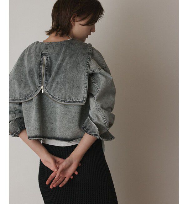 Diagram「フードジップデニムジャケット」|デニムジャケット|