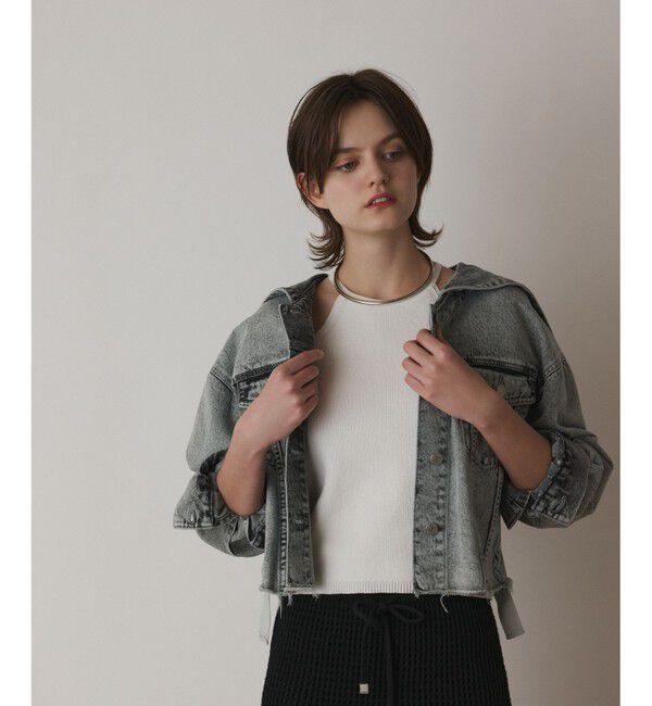 Diagram「フードジップデニムジャケット」|デニムジャケット|