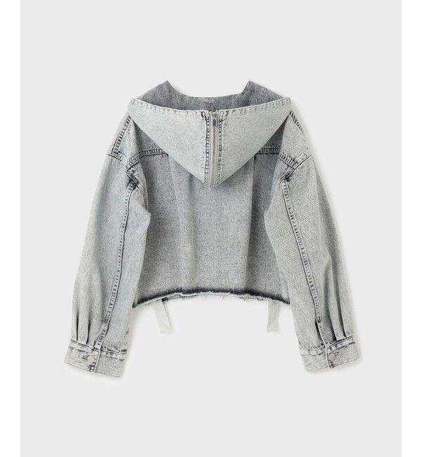 Diagram「フードジップデニムジャケット」|デニムジャケット|