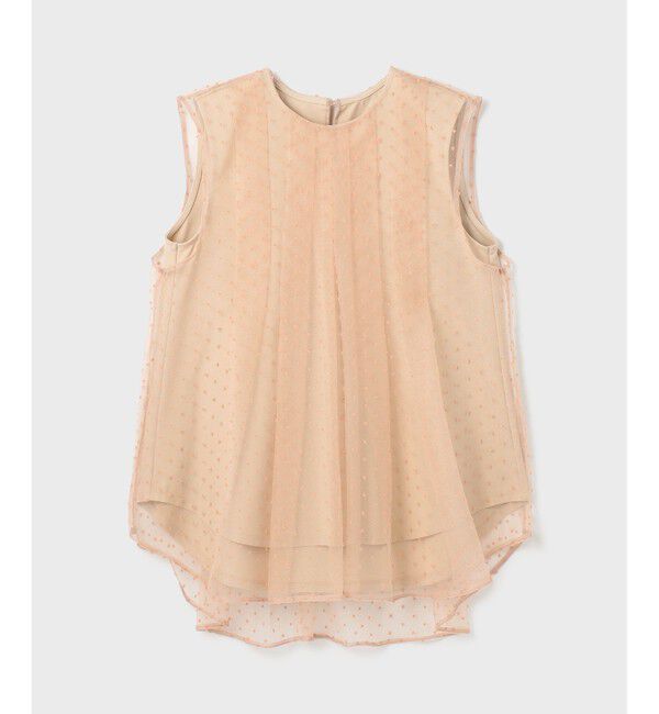 GRACE CONTINENTAL「シアージャガードカットトップ」|シャツ・ブラウス|