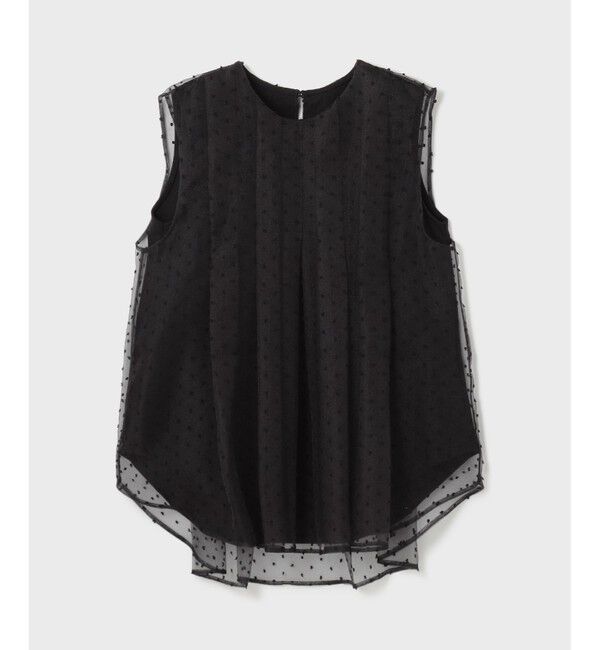 GRACE CONTINENTAL「シアージャガードカットトップ」|シャツ・ブラウス|