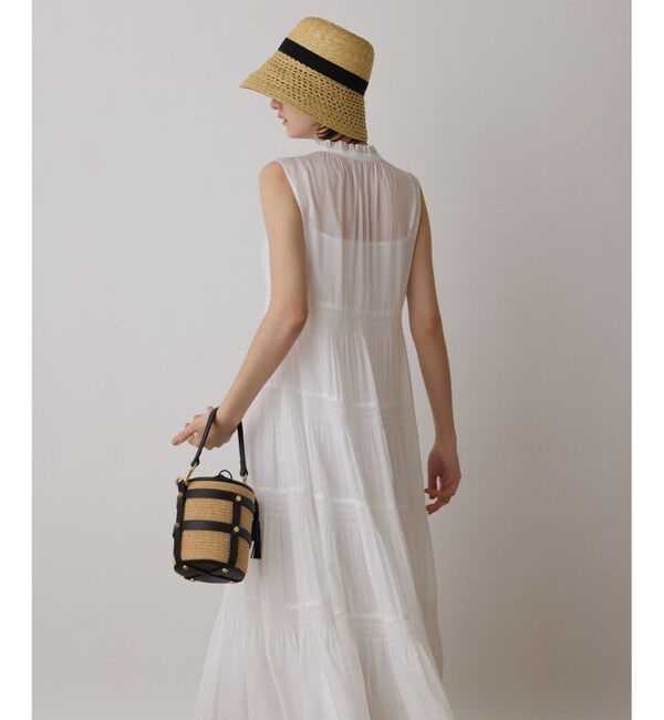 GRACE CONTINENTAL「ティアードマキシカフタンワンピース 」|ワンピース|