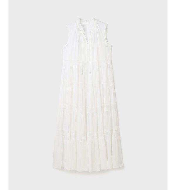 GRACE CONTINENTAL「ティアードマキシカフタンワンピース 」|ワンピース|