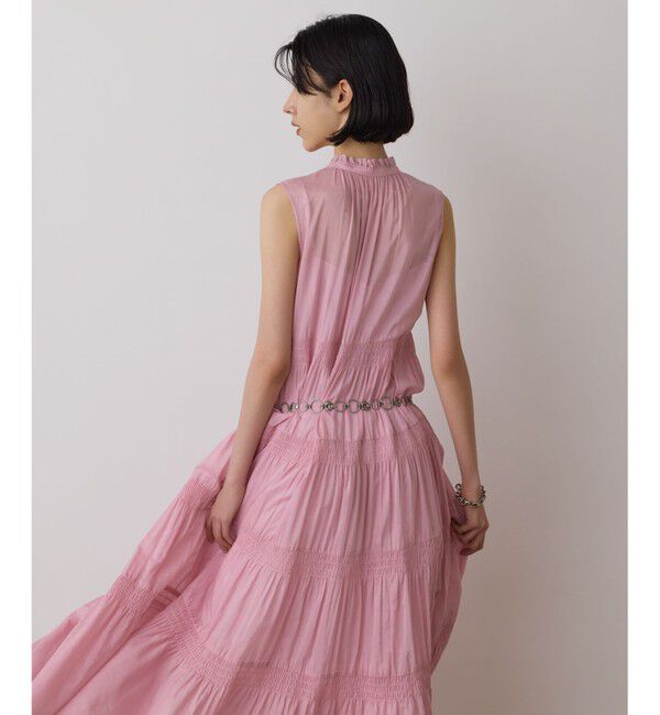 GRACE CONTINENTAL「ティアードマキシカフタンワンピース 」|ワンピース|