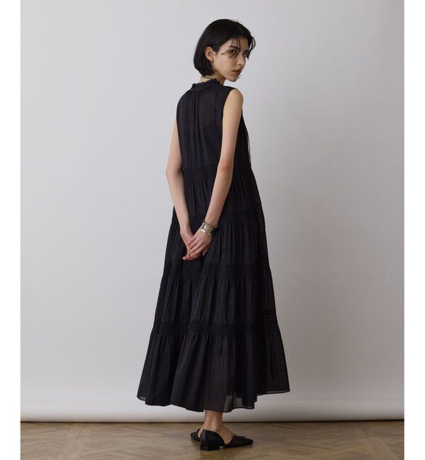 GRACE CONTINENTAL「ティアードマキシカフタンワンピース 」|ワンピース|