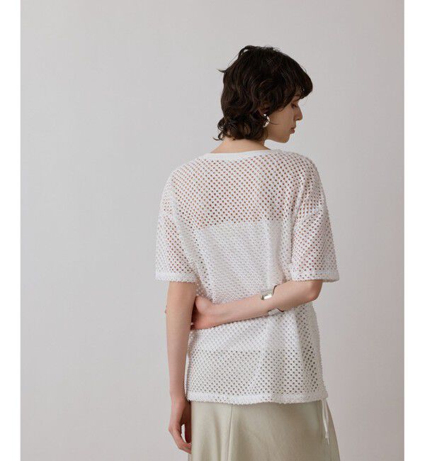 GRACE CONTINENTAL「クラッシュロゴTシャツ」|シャツ・ブラウス|