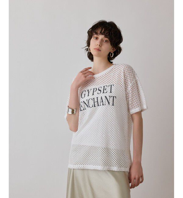 GRACE CONTINENTAL「クラッシュロゴTシャツ」|シャツ・ブラウス|