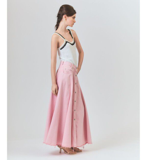 Grace Class「サーキュラーデニムスカート」|スカート|