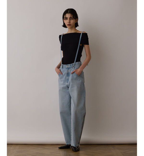 Diagram「サス付zipデニムパンツ」|デニム|