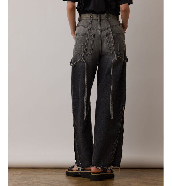 Diagram「サス付zipデニムパンツ」|デニム|