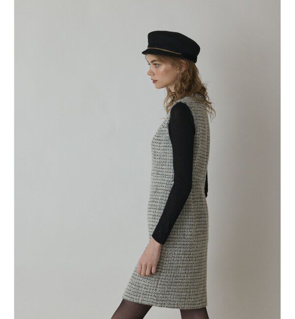 GRACE CONTINENTAL「ツイードタイトワンピース」|ワンピース|