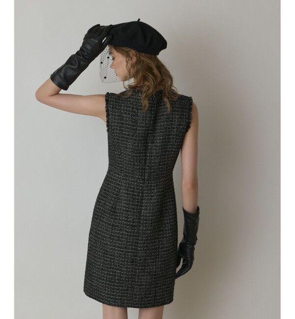GRACE CONTINENTAL「ツイードタイトワンピース」|ワンピース|