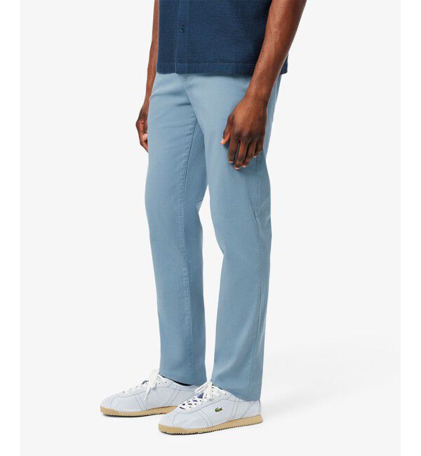 LACOSTE「スリムフィットストレート ストレッチチノパンツ」|チノ|