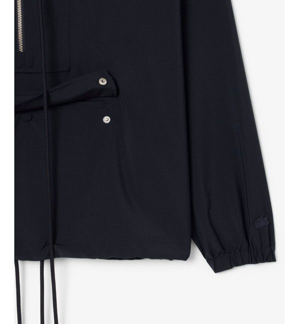 LACOSTE「ウールブレンド フランネルアノラックパーカー」|パーカー|
