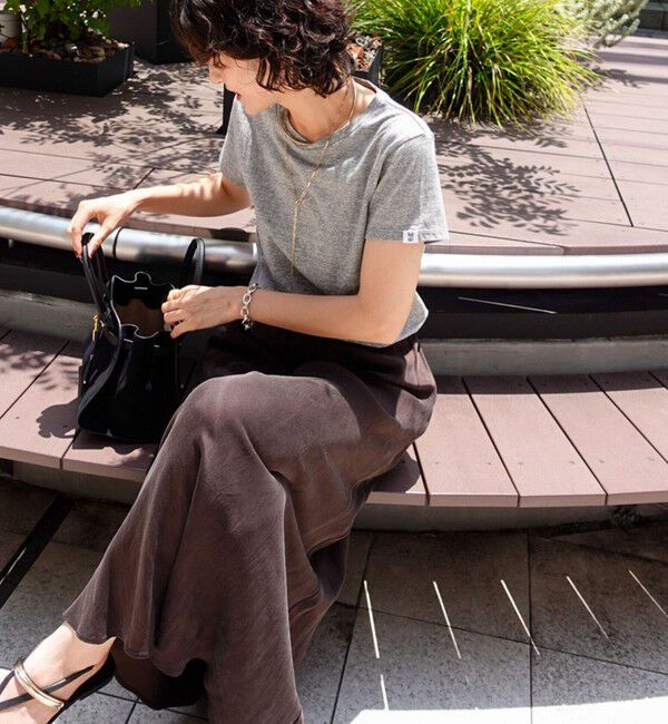 NOLLEY'S「【MAQWEL/マクウェル】MARUDOハーフスリーブTee」|Tシャツ・カットソー|