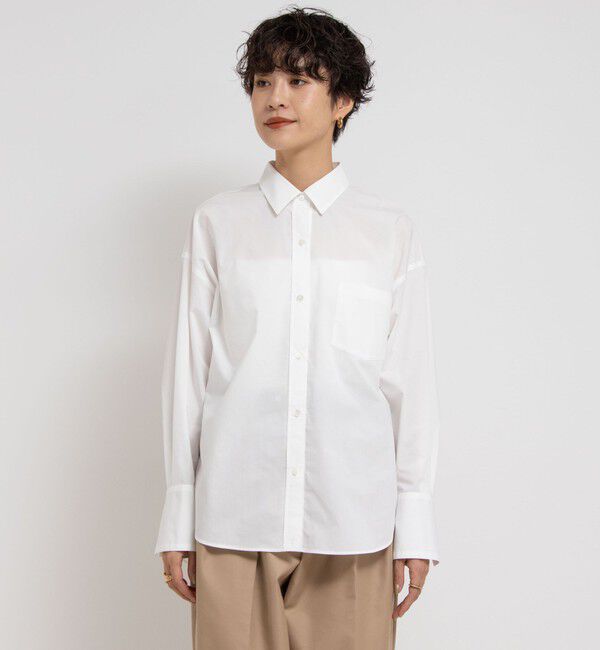 NOLLEY'S sophi「【追加】タイプライター2WAYシャツ」|シャツ・ブラウス|