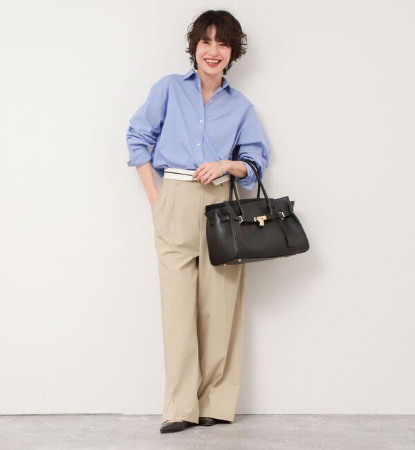 NOLLEY'S sophi「【追加】タイプライター2WAYシャツ」|シャツ・ブラウス|