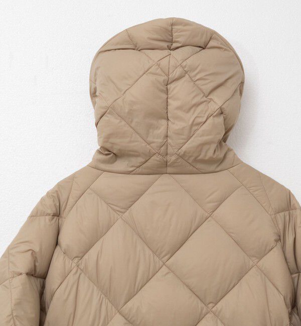 NOLLEY'S「【TAION/タイオン】別注ミドル丈Aラインフードダウン」|ダウン|