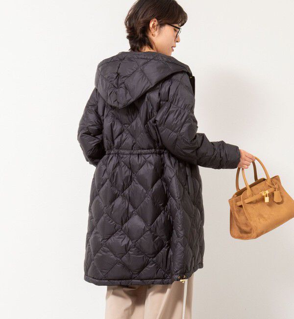 NOLLEY'S「【TAION/タイオン】別注ミドル丈Aラインフードダウン」|ダウン|