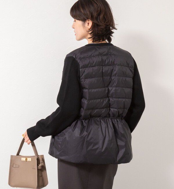 NOLLEY'S「【TAION/タイオン】別注ニットコンビダウンジャケット」|ダウン|