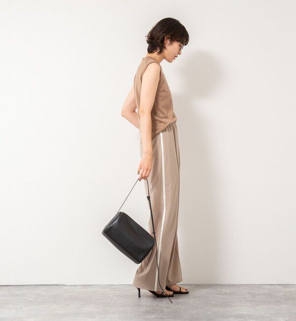 NOLLEY'S sophi「《アンサンブル対応》《手洗い可能》W混ラメハイネックプルオーバーニット」|ニット・セーター|