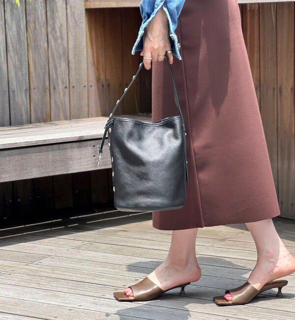 NOLLEY'S「【MARCO MASI/ マルコマージ】 スタッズワンハンドルバッグ」|ショルダー・メッセンジャー|