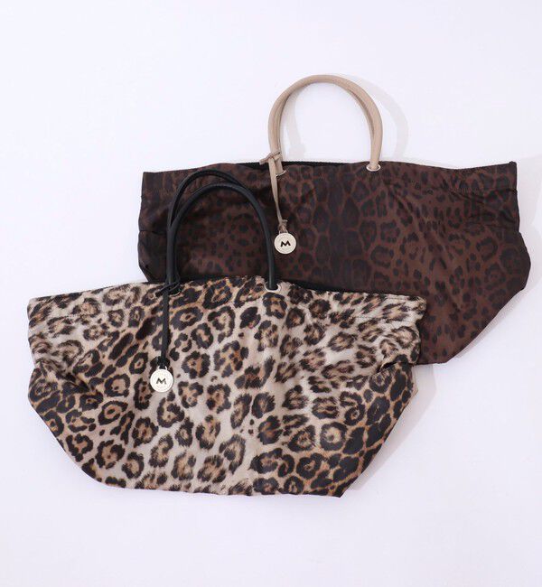 NOLLEY'S「【MARCO MASI/ マルコマージ】レオパードナイロントートバッグ」|トートバッグ|