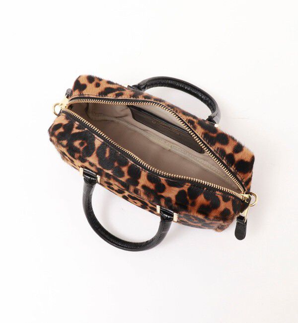 NOLLEY'S sophi「【CHRISTIAN VILLA/クリスチャンヴィラ】  レオパードハラコボストンバッグ」|ボストンバッグ|