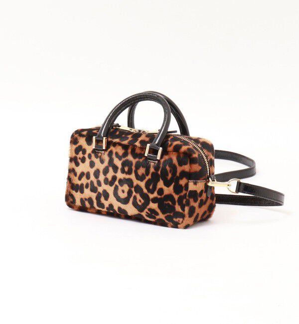 NOLLEY'S sophi「【CHRISTIAN VILLA/クリスチャンヴィラ】  レオパードハラコボストンバッグ」|ボストンバッグ|