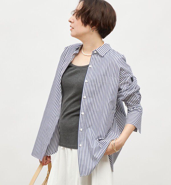 NOLLEY'S「MY STANDARD シャツ」|シャツ・ブラウス|ブルー系その他7