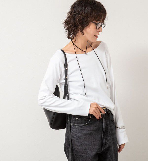 Rie Miller「2WAYロンT」|Tシャツ・カットソー|