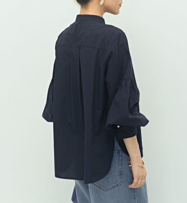 NOLLEY'S「パール釦ビブヨーク4WAYフリルブラウス」|シャツ・ブラウス|